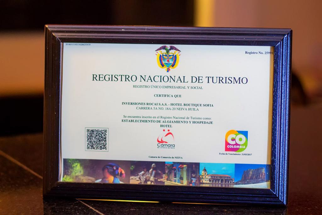 Hotel Boutique Sofia Neiva  Bagian luar foto